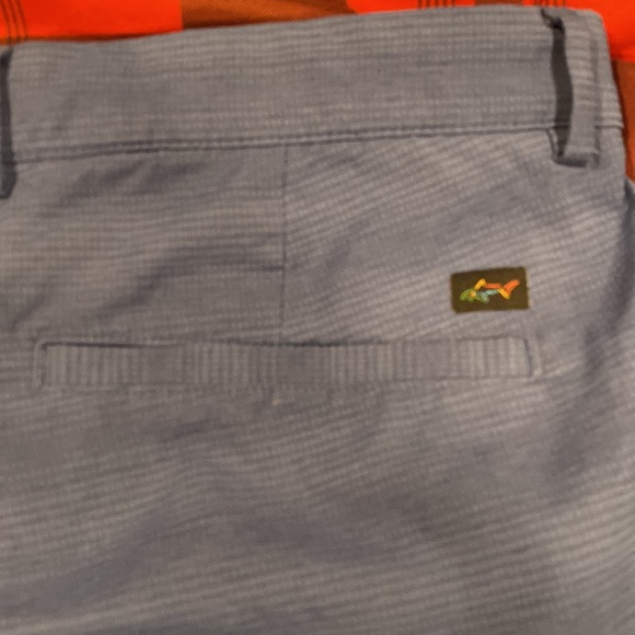 Greg Norman blue golf style shorts - Picture 5 of 7